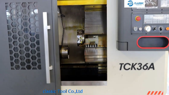 Llathe подвергает машину механической обработке токарного станка CNC TCK36A с машиной токарного станка CNC
