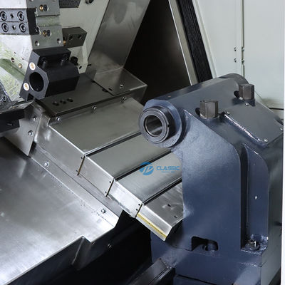 Машина токарного станка CNC кровати скоса CNC TCK50A горизонтальная